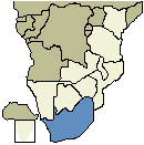 Map of South Africa